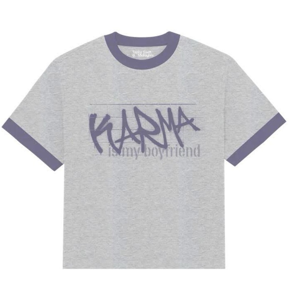 Taylor Swift - KARMA IS MY BOYFRIEND CROPPED RINGER 4XL